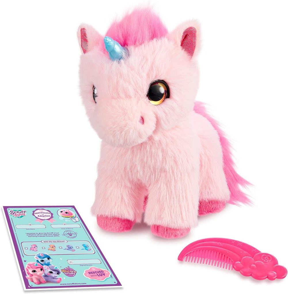 ScruffaLuvs Unicorn Scruffs, Pink Mane photo 6